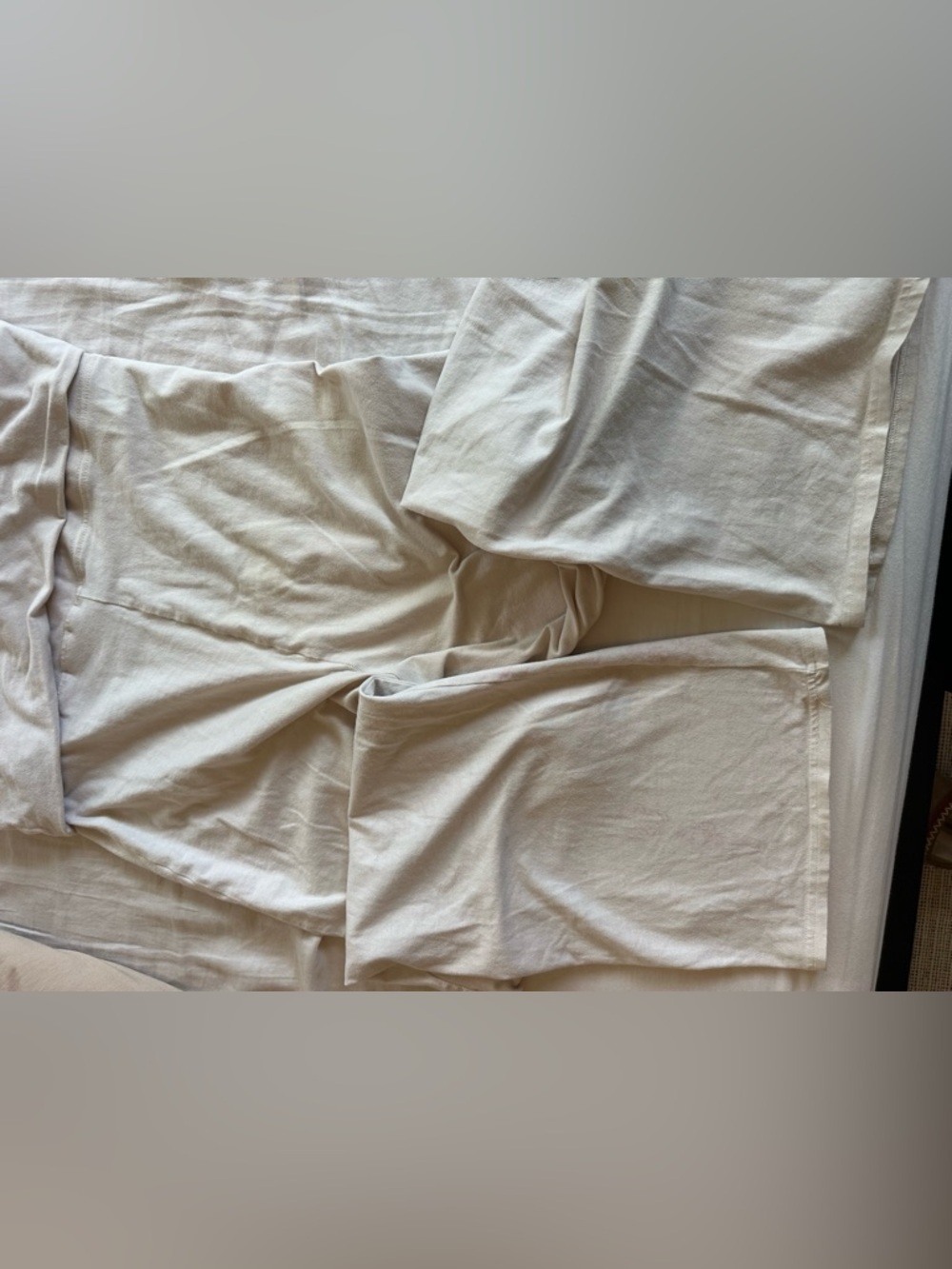 Divided Cream Wide-Leg Lounge Pants - Picture 4 of 12